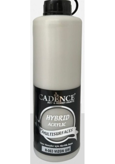 Cadence Multisurface Hybrid Akrilik Boya - 063 Vizon Gri 500 Ml