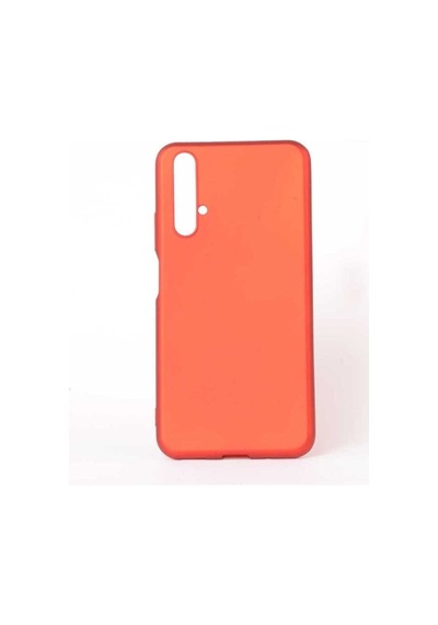 Huawei Honor 20 Kılıf Zore Premier Silikon Kapak Kırmızı