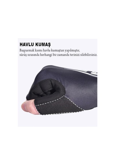 Xmlbayiciniz Profesyonel Bisiklet Eldiveni Mavi Çok Renkli