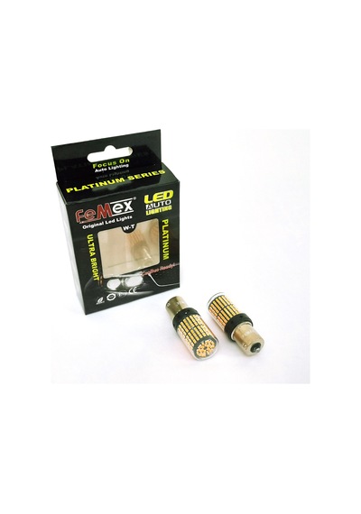 Femex Platinum P21W 1156 9W Led Ampul 93 Duy Tek Duy Turuncu