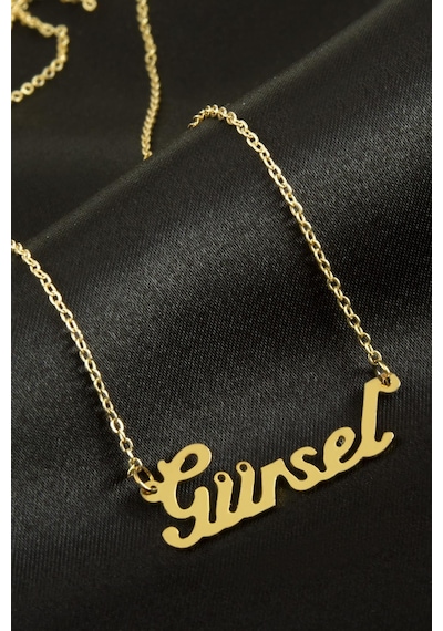 Gürsel - 299 - İsimli - Glblseme - Kolye -sarı altın