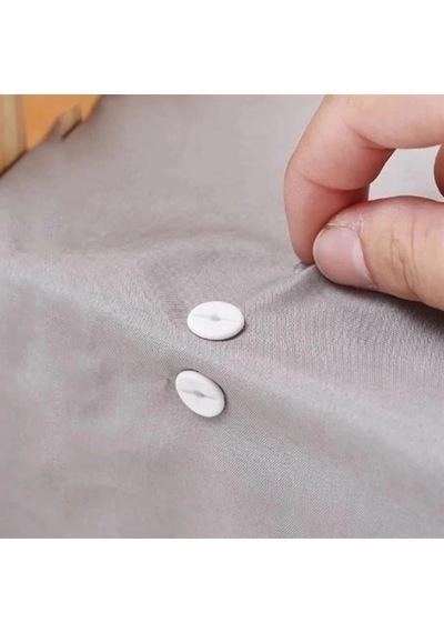 Buffer Yorgan Kılıfı Ve Çarşaf Tutucu Sabitleyici Düğme Kiti