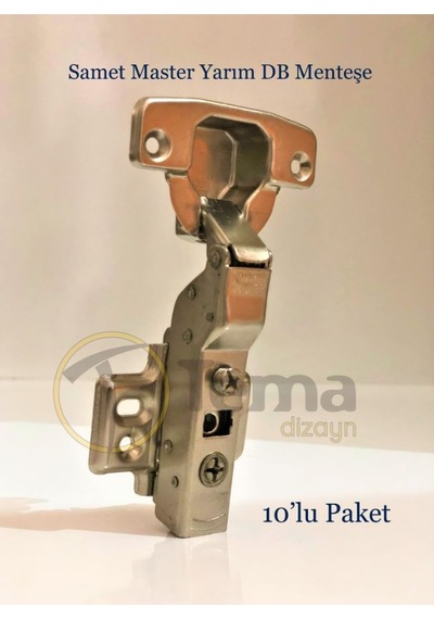 E-Tema Samet Master Menteşe Frensiz 10'Lu Paket