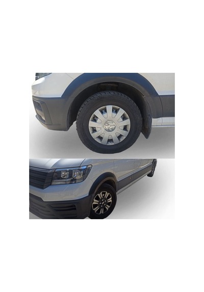 Volkswagen Vw Crafter 2018 2019 2020 2021 2022 Uyumlu Çamurluk Koruma Premium Dodik Seti Siyah 4 Parça