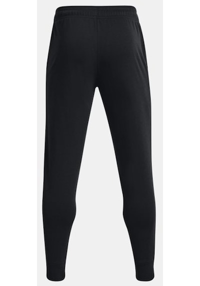 Under Armour UA Rival Terry Erkek Eşofman Altı 1380843-001 Siyah - Beyaz