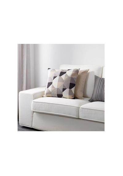 Ikea Svartho Yastık Kılıfı 50 X 50 Cm Bej - Gri