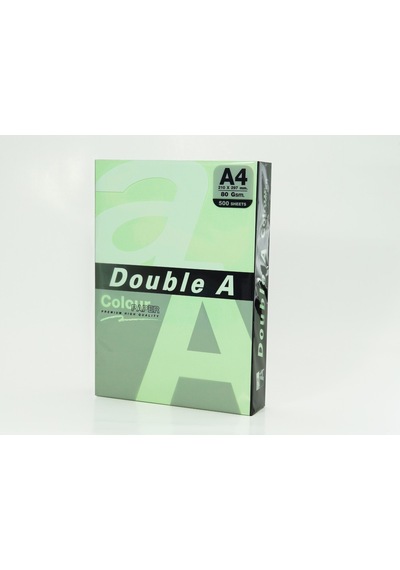 Double A Renkli Fotokopi Kağıdı 100 Lü A4 80 Gr Pastel Zümrüt Yeşili