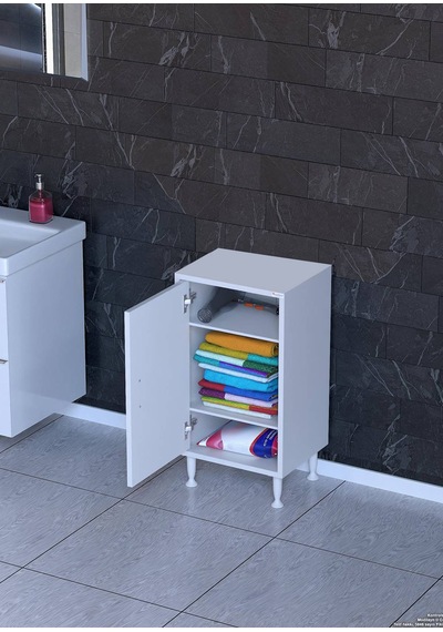Eliusta Arden 40 Cm Beyaz 2 Bölmeli Banyo Düzenleyici Dolap 1 Raflı Çok Amaçlı Mutfak Dolabı 40x75x32,5 Cm Beyaz Eliusta Arden 40 Cm Beyaz 2 Bölmeli Banyo Düzenleyici Dolap 1 Raflı Çok Amaçlı Mutfak Dolabı 40x75x32,5 Cm Beyaz