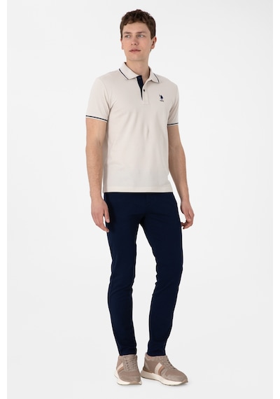 U.S. Polo Assn. Erkek Lacivert Kanvas Pantolon 50309126-VR033