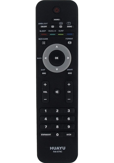 Philips Uyumlu Lcd Led Tv Kumanda Tüm Modeller Lcd 670