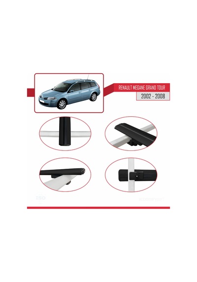 Renault Megane Grand Tour 2002-2008 Arası İle Uyumlu Basıc Model