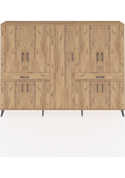 Arges Dolap 12 Raflı 2 Çekmeceli 8 Kapaklı 220x30x163 Çam-çam Atlas Çam - Atlas Çam Arges Dolap 12 Raflı 2 Çekmeceli 8 Kapaklı 220x30x163 Çam-çam Atlas Çam - Atlas Çam