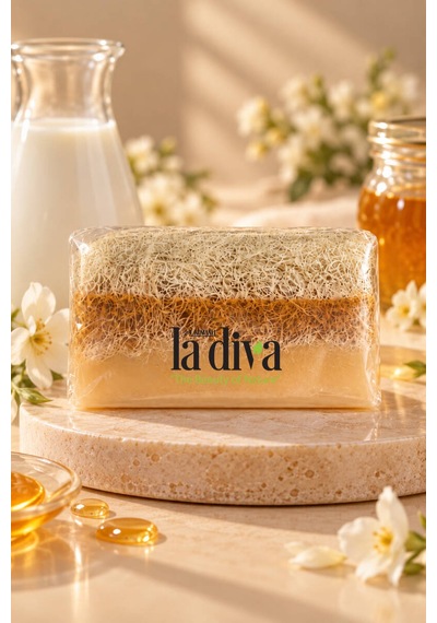 Eşek Sütlü & Ballı Kabak Lifli Sabun 130 G