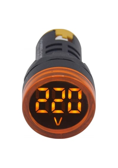 Tork Ad116dsv-s Voltmetre 24-500v Sarı