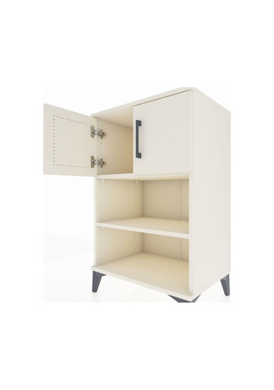 Hyperion Komodin 2 Raflı 2 Kapaklı 60x44x96 Aytaşı-aytaşı Aytaşı