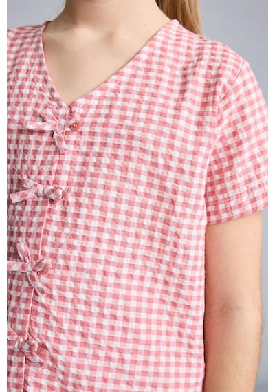 Defacto Regular Fıt 2li Pijama Takımı Kız Çocuk H2657a826spbr96 Pembe-br96