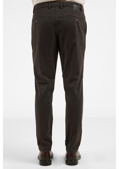 İmza Antrasit Yan Cep Düz Paça Pamuklu Comfort Fit Chino Casual Pantolon 1003255159 Antrasit