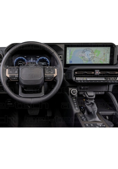 Toyota Land Cruiser Uyumlu Dijital Gösterge Ve Navigasyon 9h Nano Ekran Koruyucu 2 Li Set 2024/2025