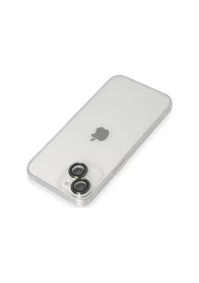 Newface Apple İphone 14 Kılıf Luko Lens Silikon - Yeşil