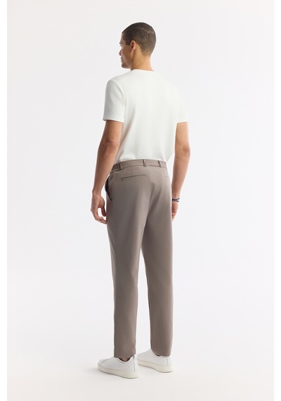 Avva Erkek Vizon Beli Lastikli Bi-stretch Teknik Kumaş Slim Fit Pantolon A51y3077 Avva Erkek Vizon Beli Lastikli Bi-stretch Teknik Kumaş Slim Fit Pantolon A51y3077