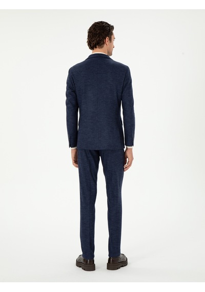 Cacharel Lacivert Slim Fit Takım Elbise