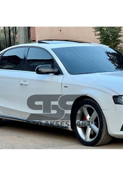 Audi A4 B8 2009 Ve Arası2014 Yarasa Ayna Kapağı Piano Black Abs Plastik Batman