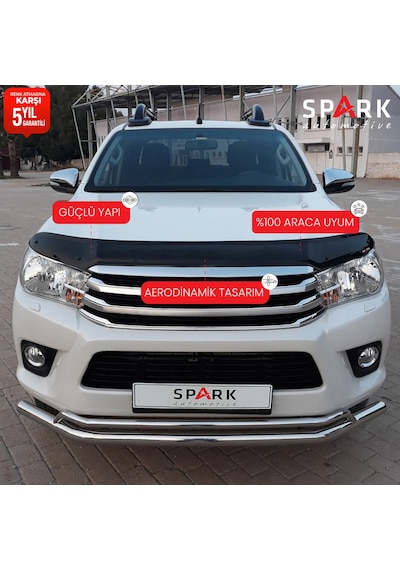Toyota Hilux 2015-2020 Yıl Aralığı Uyumlu Kaput Rüzgarlığı 4mm