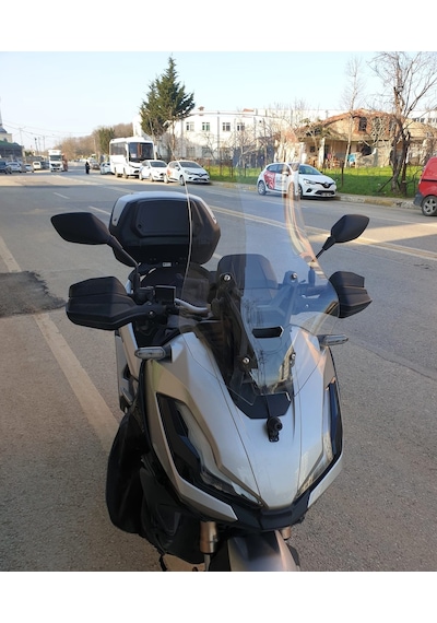 Motocam Honda Adv 350 Ön Cam 2023-2026 Model 72cm Şeffaf Renkli 4mm Uzun