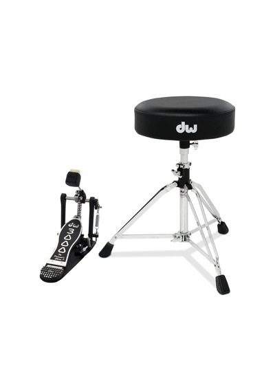 Dw Drums 3000 Serisi 2 Parça Aksam Paketi Single Pedal & Davul Tabure