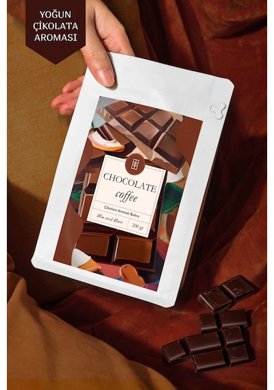 Mim And More Chocolate Coffee Çikolata Aromalı Çekirdek Kahve 200 G