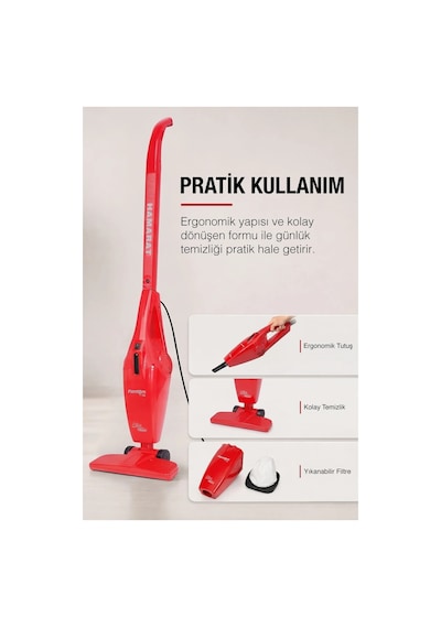 Fantom Hamarat P1500 500 W Toz Torbasız Elektrikli Süpürge