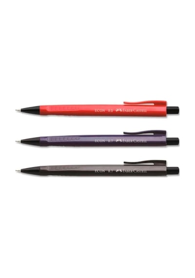 Faber Castell Versatil Kalem Econ 0.7 Mm Koyu 10'Lu Paket Karışık