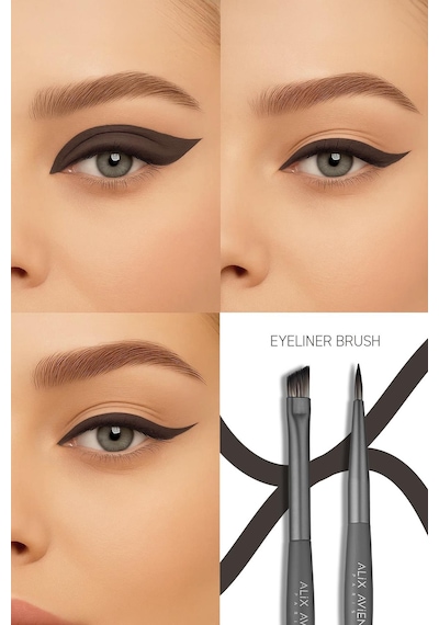 Alix Avien Yüksek Pigmentli Suya Dayanıklı Uzun Süre Kalıcı Mat Jel Eyeliner Intense Gel Liner 04 Onyx Brown