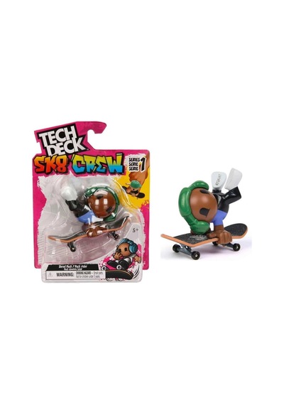 Mey İthalat 6071054 Tech Deck Sk8 Crew Tekli Paket Mavi