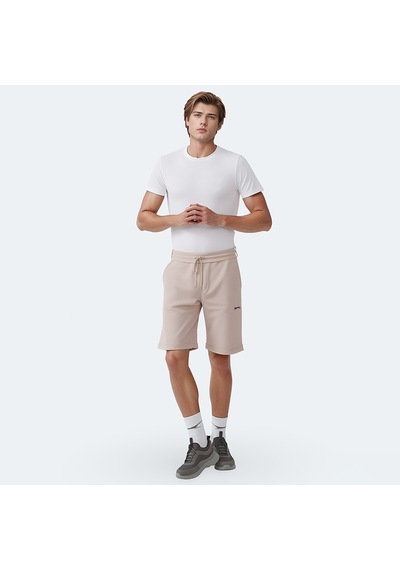 Slazenger VELVELA I Erkek Cepli Taş Gri Şort