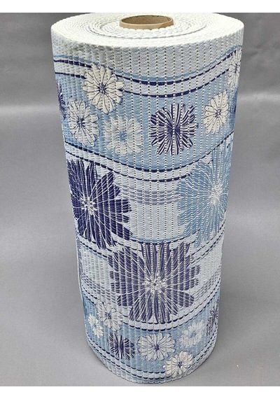 Aqua Mat Islak Zemin Anti Bakteriyel Kaydırmaz Çok Amaçlı Paspası 65 Cm Eninde 65 X 100 / Mavi