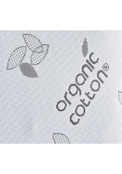 Cottonpure Organik Pamuk Ortopedik Visco Yastık 60x40x13 Cm Hassas Ciltler İçin Çok Renkli