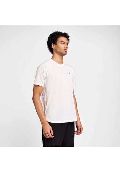 Lescon Erkek Koşu Kısa Kol T-shirt 25b-1012 25btek001012 Beyaz