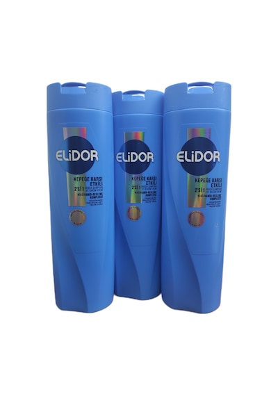 Kepeğe Karşı Etkili 2'si 1 Arada Şampuan Ve Bakım Kremi 400 Ml Yeni X 3 Adet