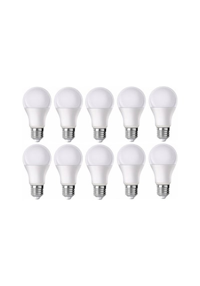 Genel Markalar Proich Led Ampul Beyaz Renk 9 Watt Tasarruflu 10 Lu Paket