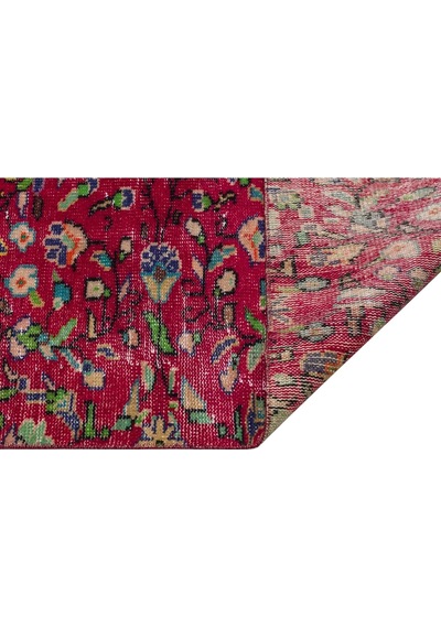 Eşsiz Güzelliğe Sahip Vintage El Dokuma Halı 144 X 270 Cm 8729