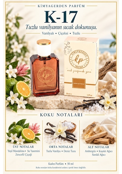KP K-17 Kadın Parfüm EDP 50 ML