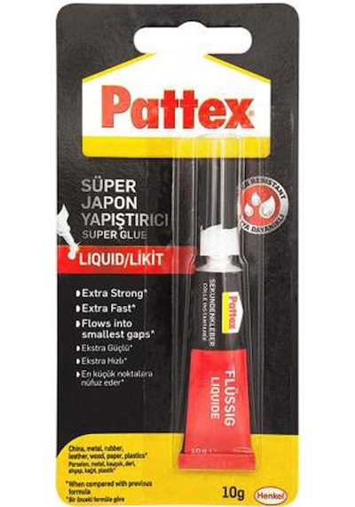 Pattex 17920002 Süper Japon Yapıştırıcı 10gr Likit