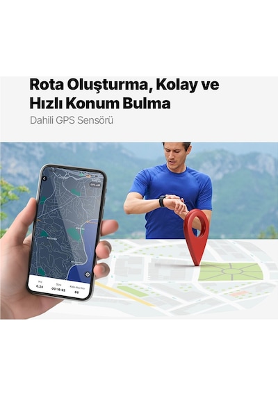 Ttec Tempus Pro 36 MM Amoled Ekranlı Yuvarlak Alüminyum Kasa Akıllı Saat