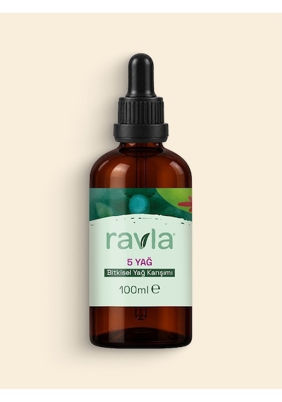 Ravla 5 Yağ Bitkisel Yağ Karışımı - 100ml 100 ML
