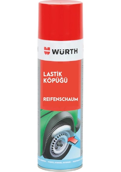 Würth Lastik Yanak Ve Tampon Parlatıcı Köpük 500 Ml