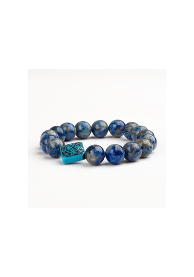Lapis Lazuli Doğal Taş Bileklik 10 Mm İçsel Yolculuk Renkli