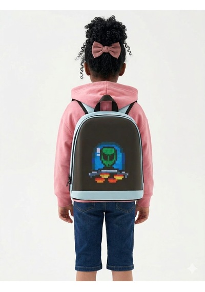 Missidea Pixelbag Mini Led Çanta Mavi Mavi