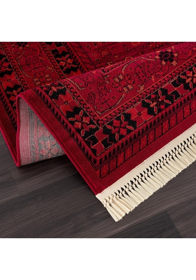 Afgan Türkmen Otantik Desenli Dokuma Salon Ve Oturma Odası Halısı (505465755)