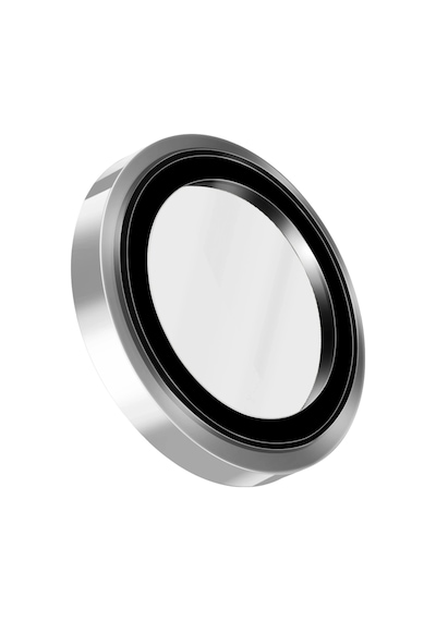 Apple İphone 18 Pro Max Bilvis Titan Kamera Lens - Gümüş Düz Renkli